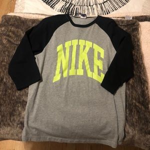 Three Quarter Sleeve Nike Tshirt